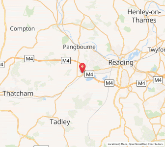 Map of Theale, EnglandEngland