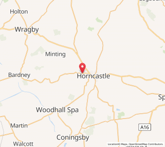 Map of Thimbleby, EnglandEngland