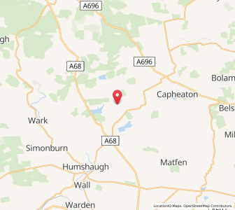 Map of Thockrington, EnglandEngland