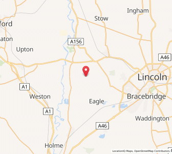 Map of Thorney, EnglandEngland