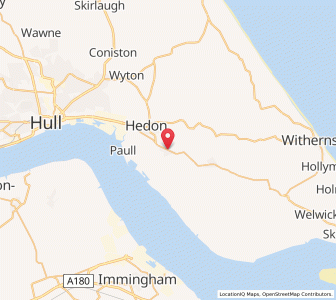 Map of Thorngumbald, EnglandEngland