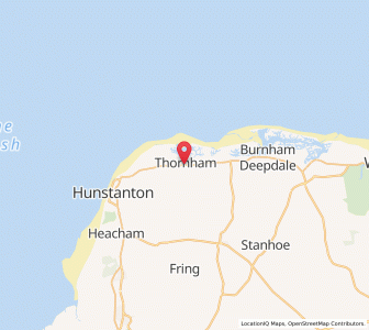Map of Thornham, EnglandEngland