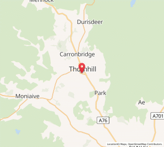 Map of Thornhill, ScotlandScotland