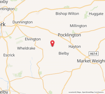 Map of Thornton, EnglandEngland