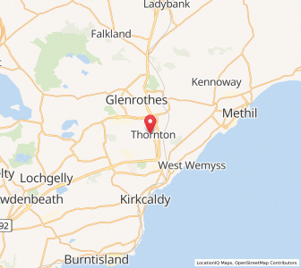 Map of Thornton, ScotlandScotland