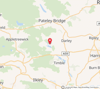 Map of Thruscross, EnglandEngland