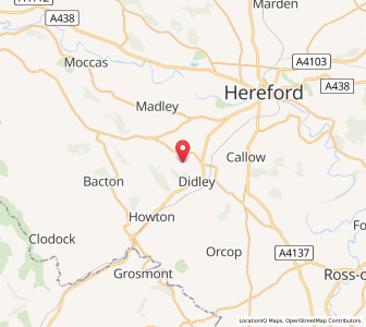 Map of Thruxton, EnglandEngland