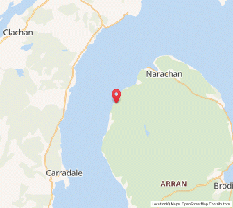 Map of Thundergay, ScotlandScotland