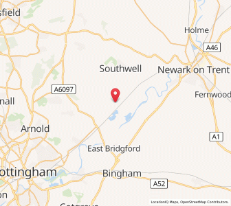 Map of Thurgarton, EnglandEngland