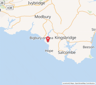 Map of Thurlestone, EnglandEngland