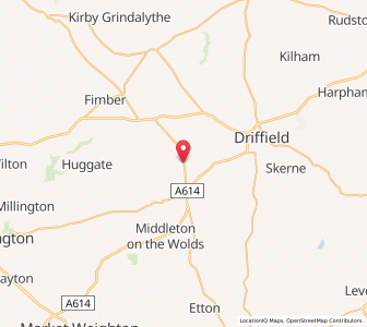 Map of Tibthorpe, EnglandEngland