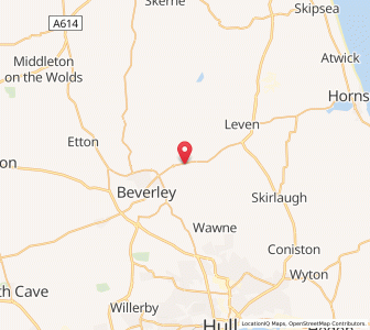 Map of Tickton, EnglandEngland