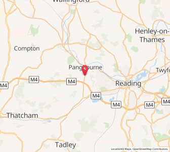 Map of Tidmarsh, EnglandEngland