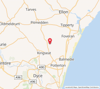 Map of Tillery, ScotlandScotland
