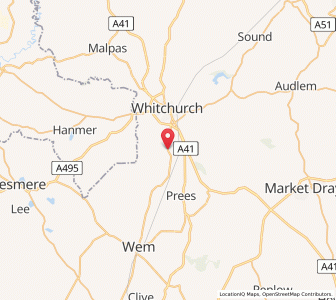 Map of Tilstock, EnglandEngland