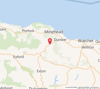 Map of Timberscombe, EnglandEngland