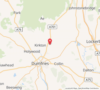 Map of Tinwald, ScotlandScotland