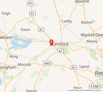 Map of Tinwell, EnglandEngland