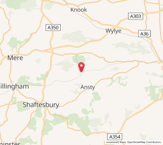 Map of Tisbury, EnglandEngland