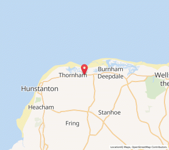 Map of Titchwell, EnglandEngland