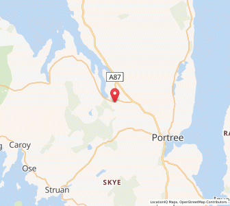 Map of Tole, ScotlandScotland
