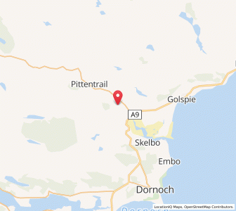 Map of Torboll, ScotlandScotland