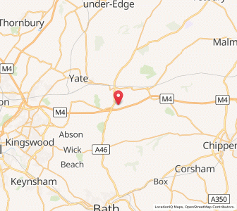 Map of Tormarton, EnglandEngland