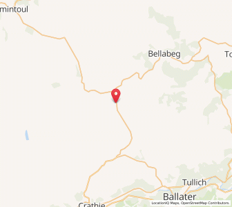 Map of Tornahaish, ScotlandScotland