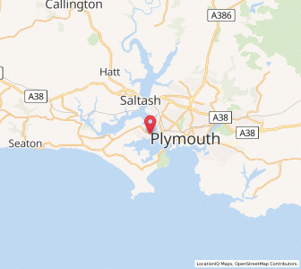 Map of Torpoint, EnglandEngland