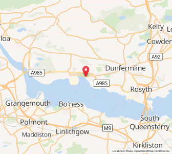 Map of Torryburn, ScotlandScotland