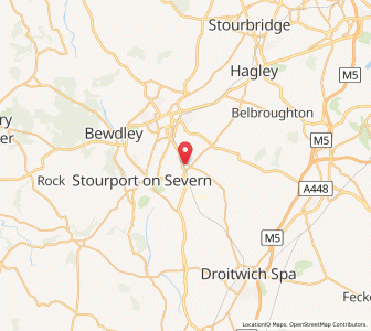 Map of Torton, EnglandEngland