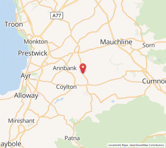 Map of Trabboch, ScotlandScotland