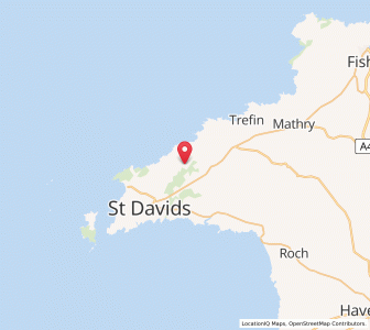 Map of Tretio, WalesWales