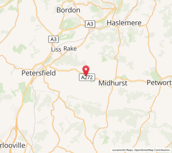 Map of Trotton, EnglandEngland