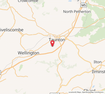 Map of Trull, EnglandEngland