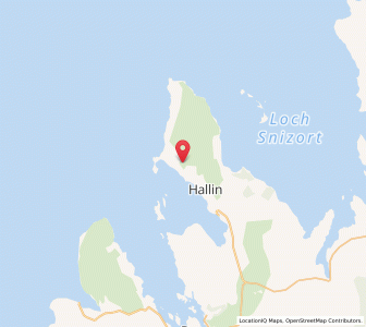 Map of Trumpan, ScotlandScotland