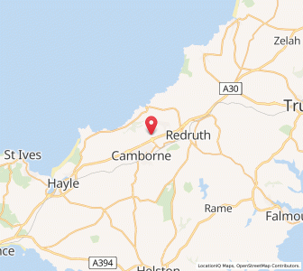 Map of Tuckingmill, EnglandEngland