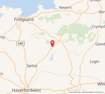 Map of Tufton, WalesWales