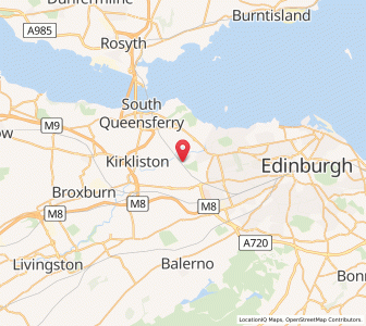 Map of Turnhouse, ScotlandScotland