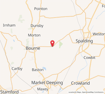 Map of Twenty, EnglandEngland