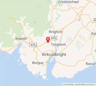 Map of Twynholm, ScotlandScotland