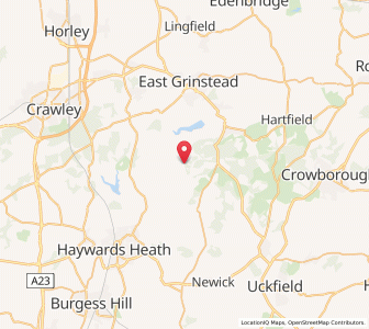 Map of Tyes Cross, EnglandEngland