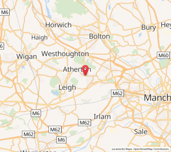Map of Tyldesley, EnglandEngland
