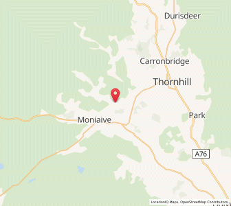 Map of Tynron, ScotlandScotland