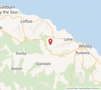 Map of Ugthorpe, EnglandEngland