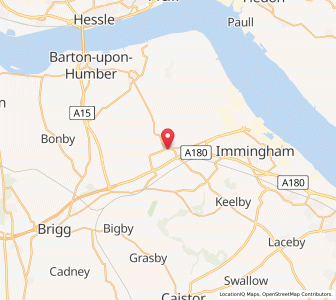 Map of Ulceby, EnglandEngland