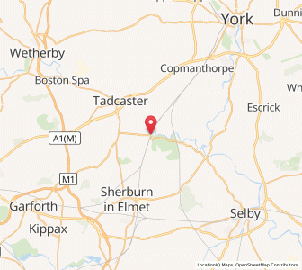 Map of Ulleskelf, EnglandEngland