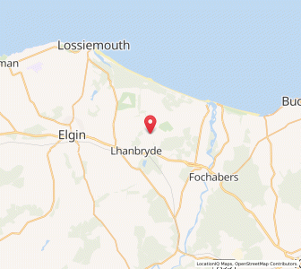 Map of Urquhart, ScotlandScotland