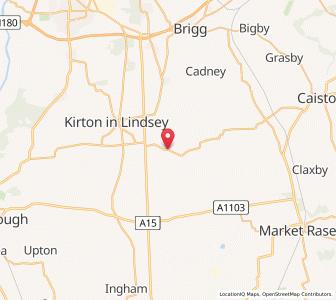 Map of Waddingham, EnglandEngland