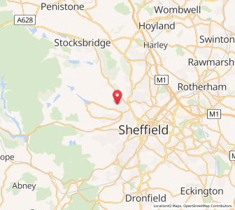 Map of Wadsley, EnglandEngland